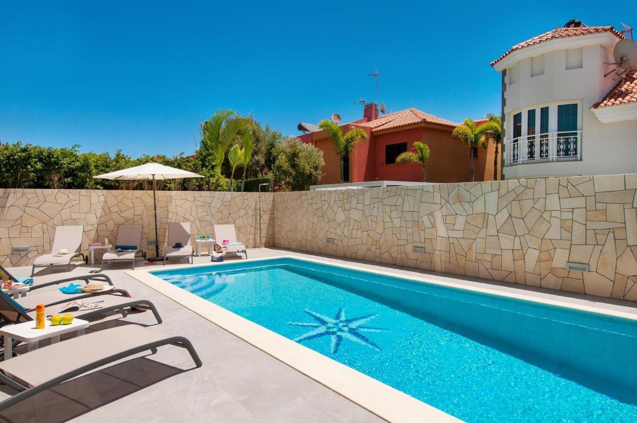 Curie With Pool By Villagrancanaria Maspalomas  Exterior foto